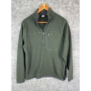 Vintage Nike ACG Jacket Mens Medium Green Outdoor Fleece Hiking Windbreaker